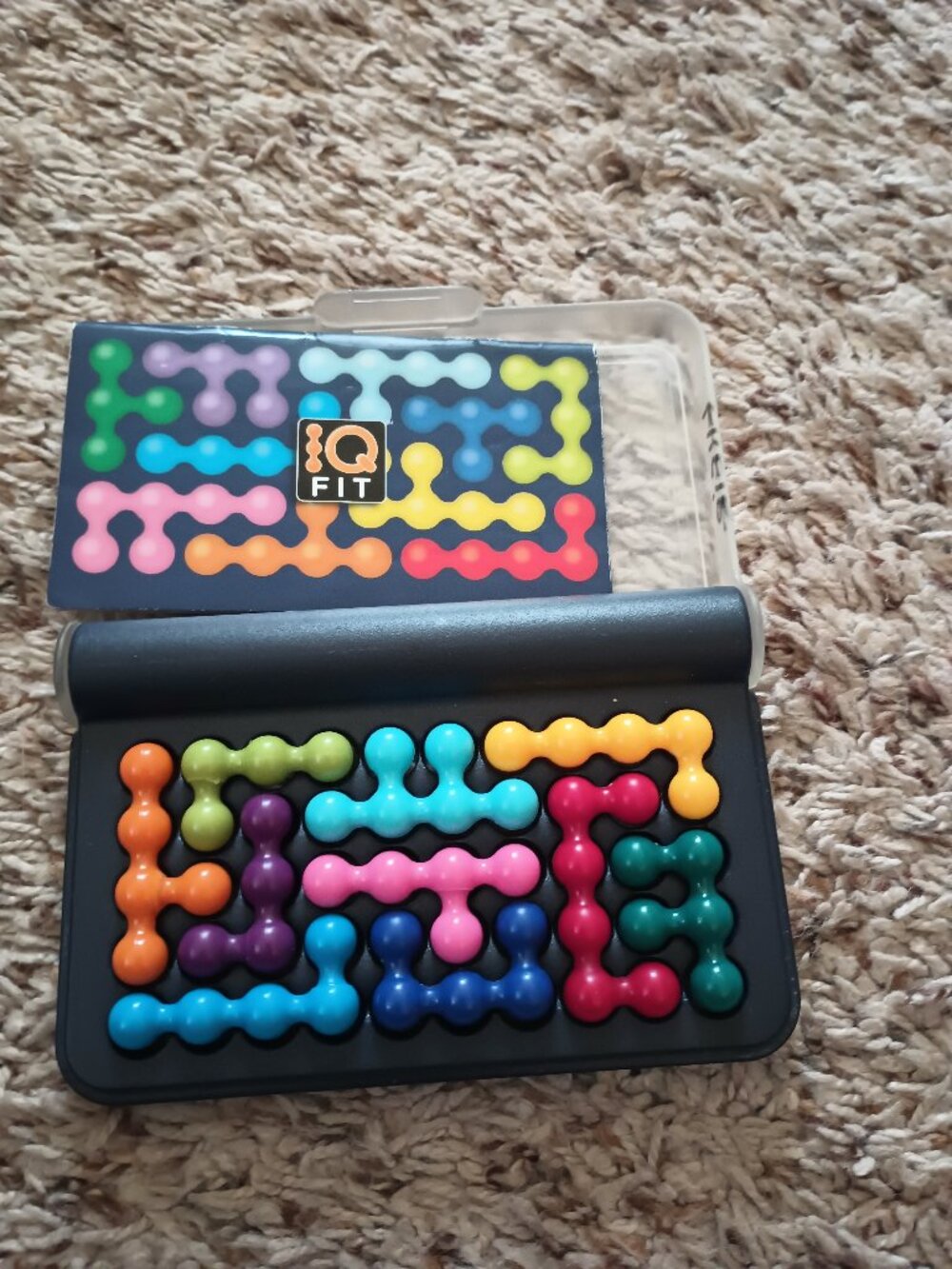 IQ Fit brain teaser puzzle set
